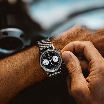 TAKE IN EACH AND EVERY MOMENT WITH OUR NEW INTRA-MATIC CHRONOGRAPH H